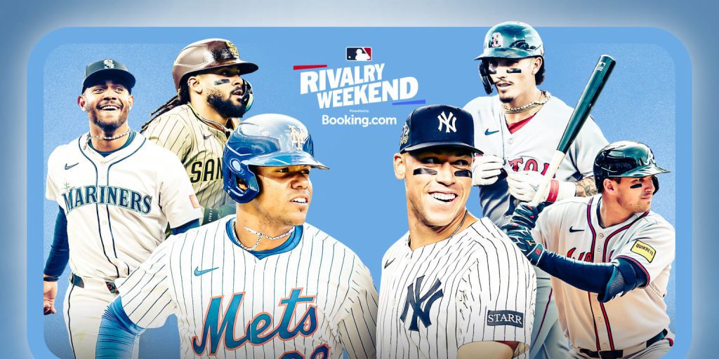 Top showdowns for mlb rivalry weekend 2025