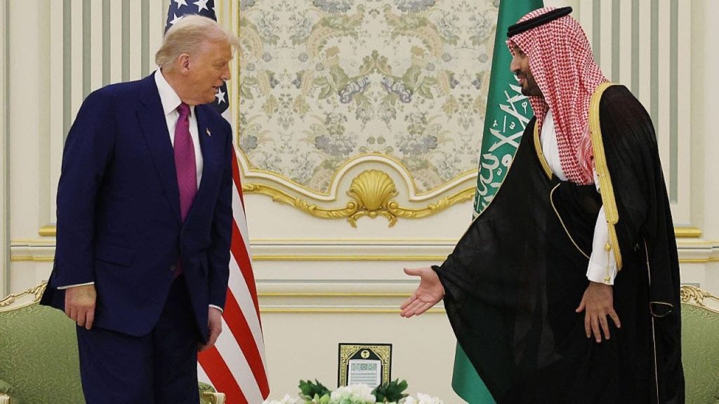 Trump commends saudi arabia during key middle east visit