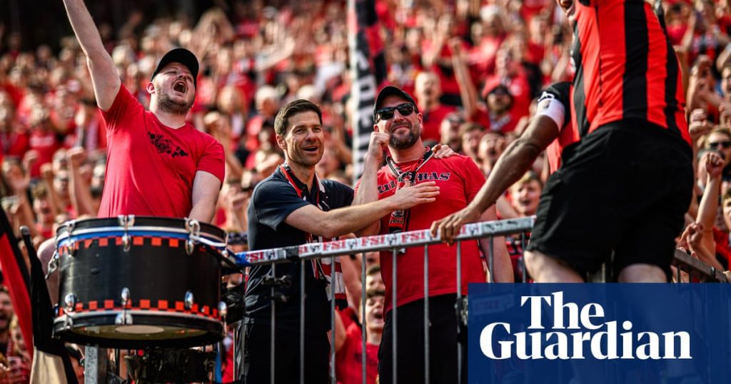 Xabi alonso celebrates a heroic farewell as dortmund spoils leverkusen's
