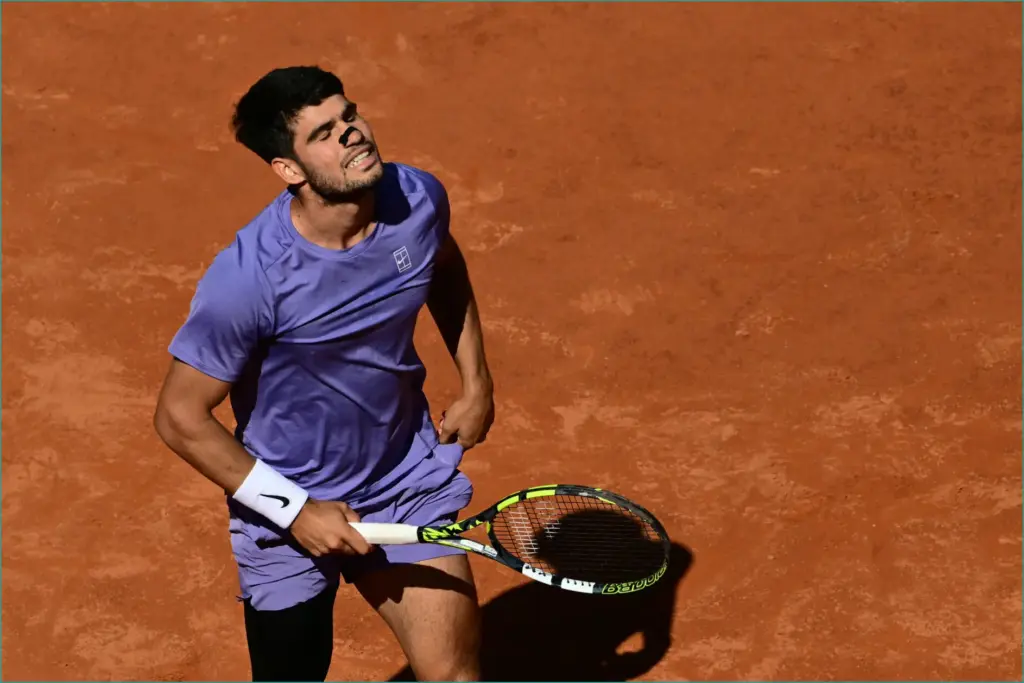 Alcaraz prepares for italian open final after fiery semi final against