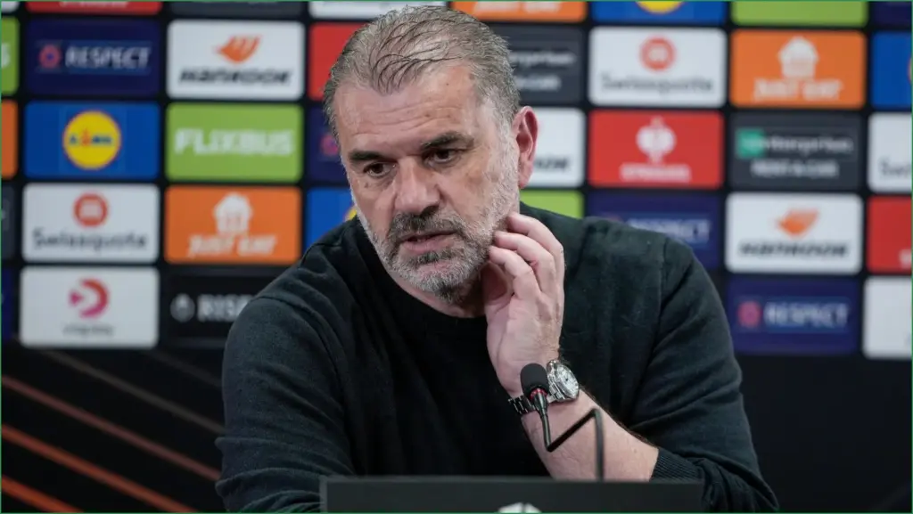Ange postecoglou stays focused ahead of europa league final against