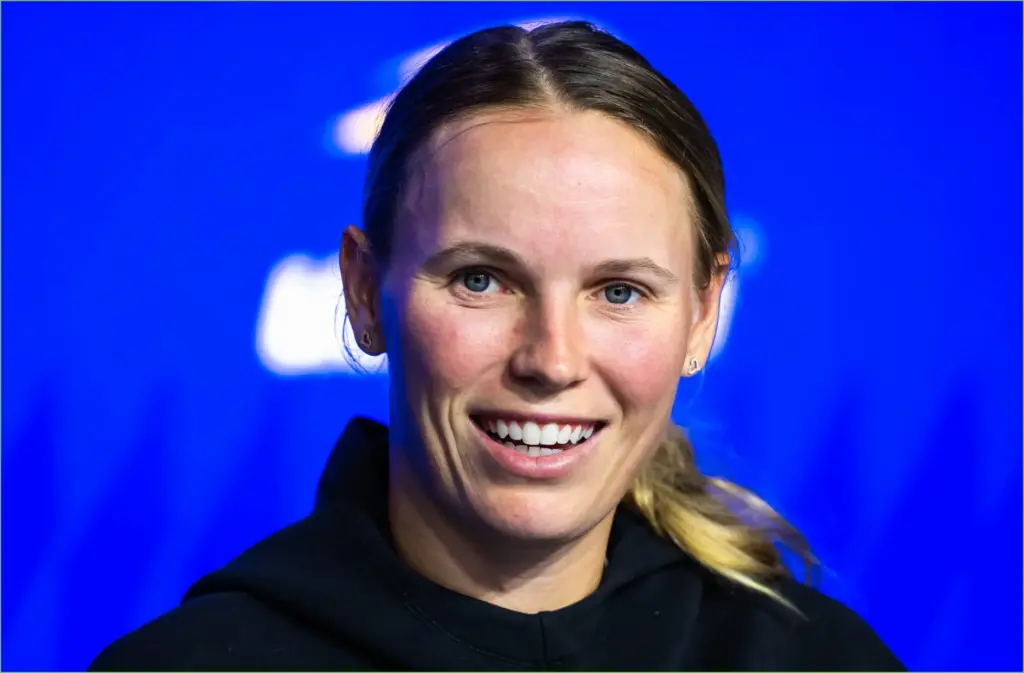 Caroline wozniacki identifies rising star as a contender for the