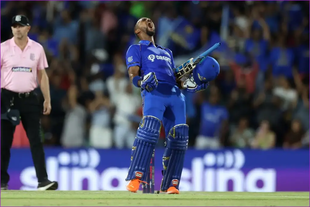 Dynamic duo: exciting performances from pooran, du plessis, and suryakumar