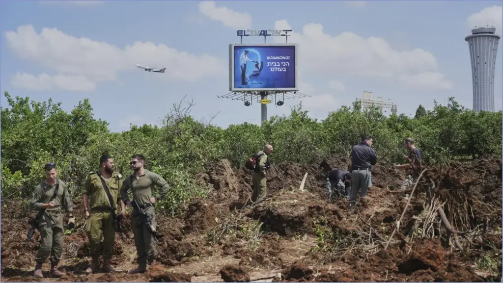 Houthis missile disrupts flights at ben gurion airport
