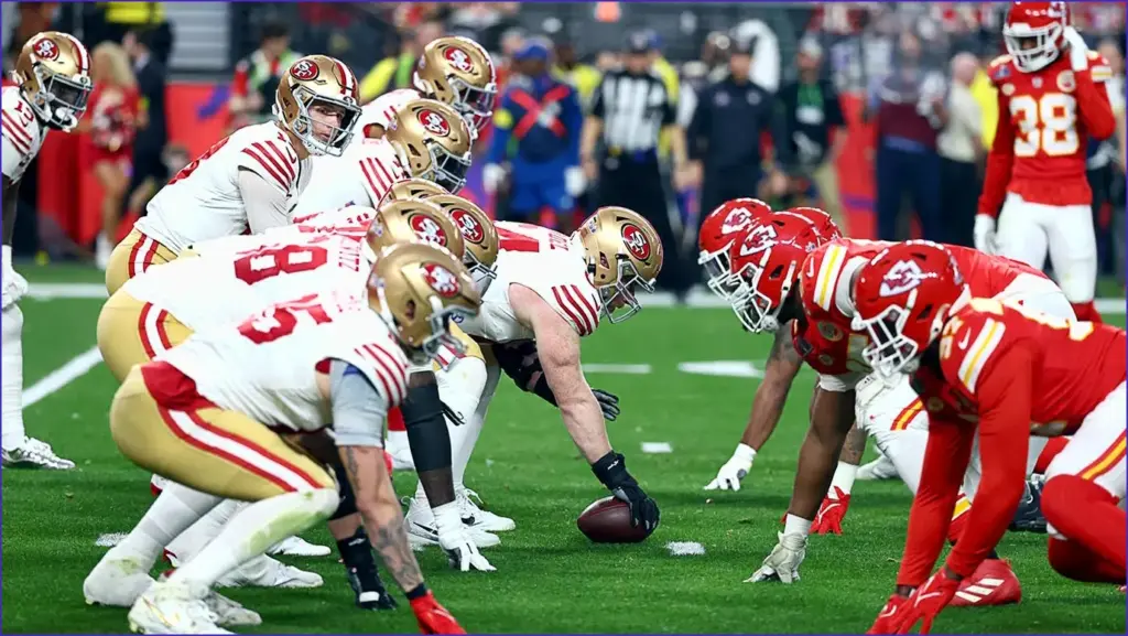 Irony of praising 49ers stars while criticizing the o line