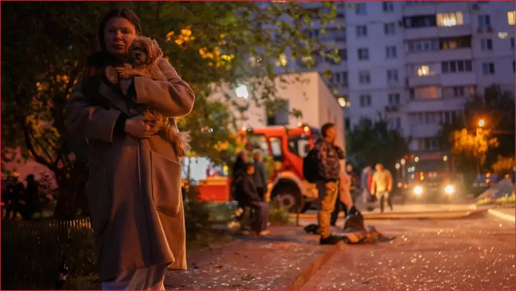 Kyiv Faces Major Drone and Missile Assault Kyiv faces major drone and missile assault