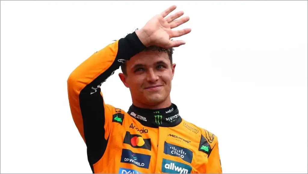 Lando Norris Triumphs in Rain-Soaked Sprint Amidst Safety Car Drama at Miami GP Lando norris triumphs in rain soaked sprint amidst safety car drama