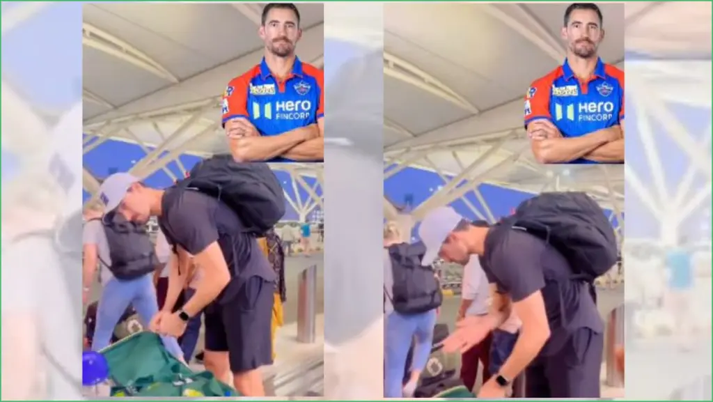 Mitchell starc receives online backing after his exchange with indian