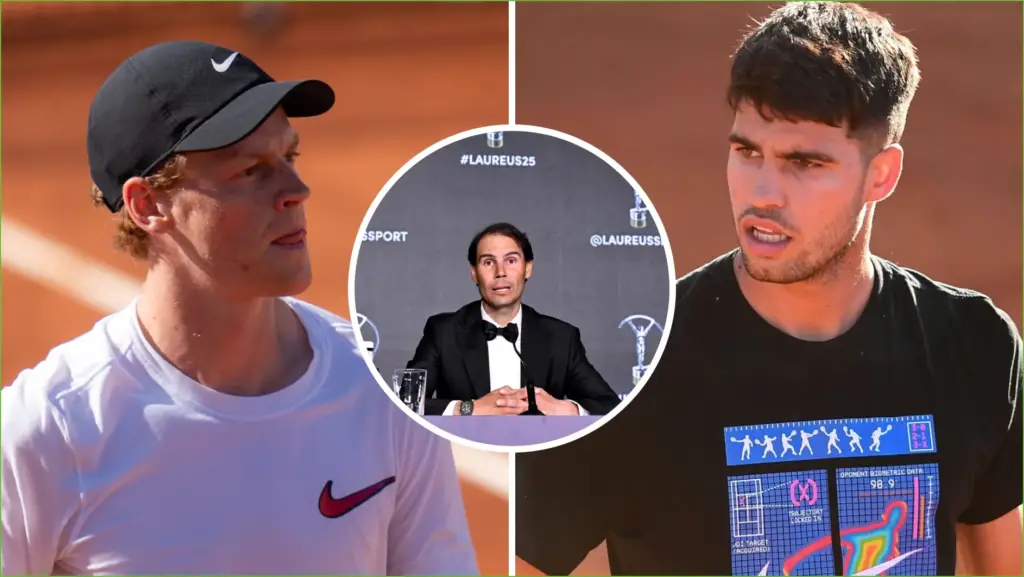 Nadal Shares Insights on Alcaraz and Sinner’s Promising Futures Nadal shares insights on alcaraz and sinner's promising futures