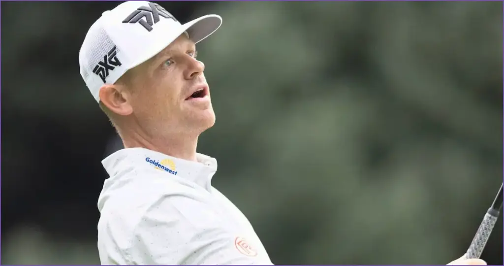 Patrick fishburn competes at the pga championship