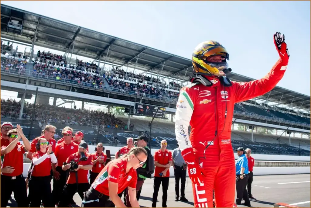Shocking triumph: robert shwartzman claims indianapolis 500 pole position