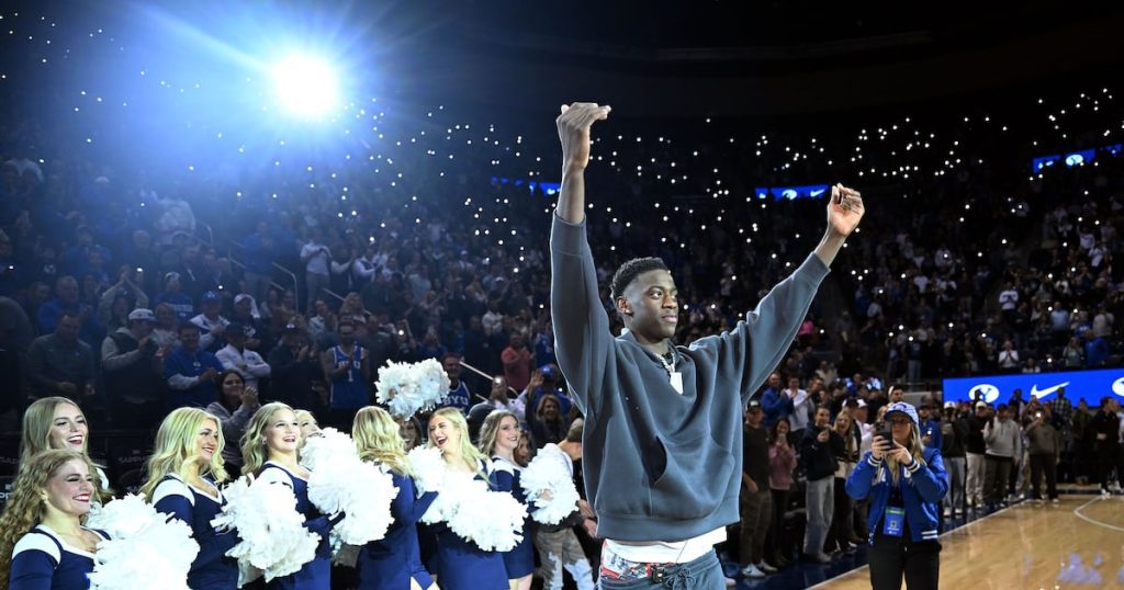 Aj dybantsa elevates byu's basketball appeal for 2025