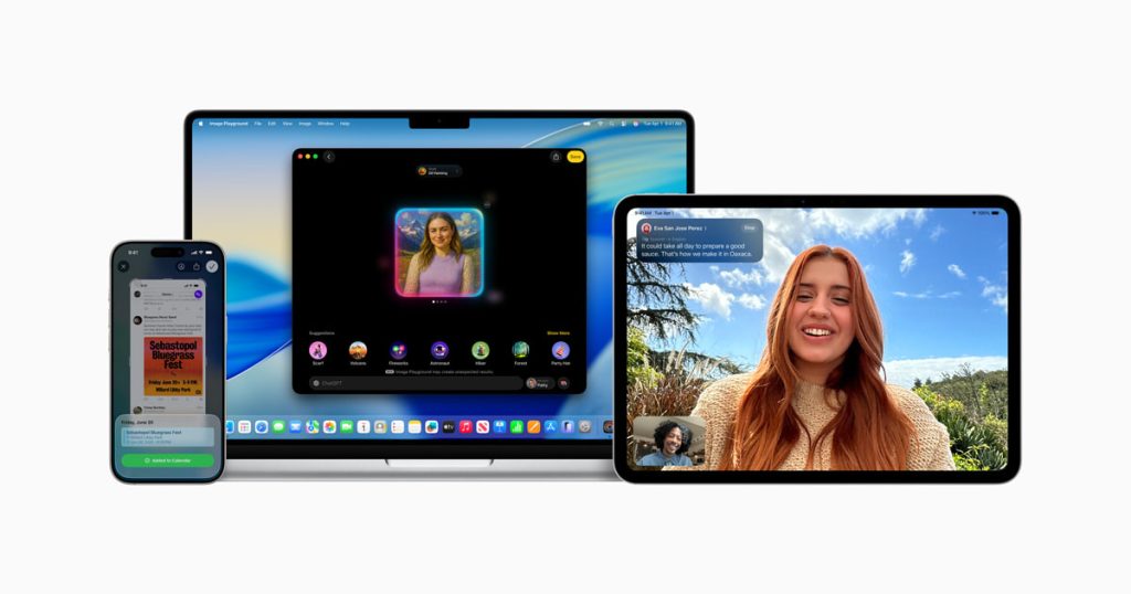 Apple intelligence elevates across all devices with enhanced features