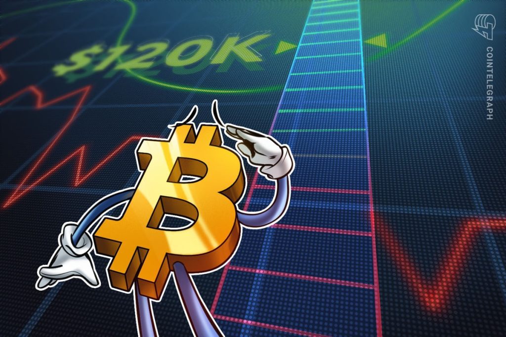 Bitcoin inflows decline indicating potential surge to $120k