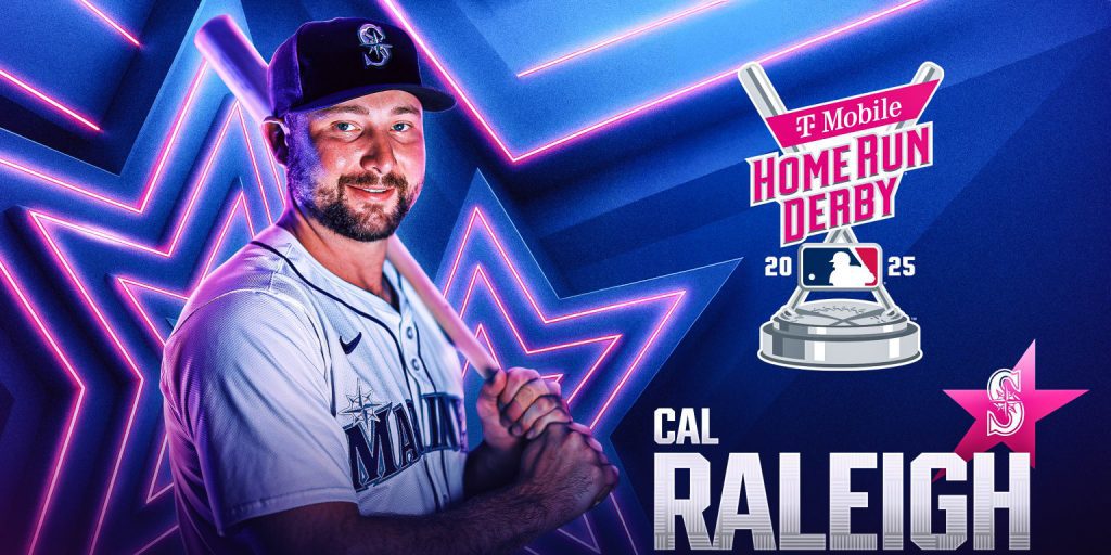 Cal raleigh to compete in 2025 home run derby