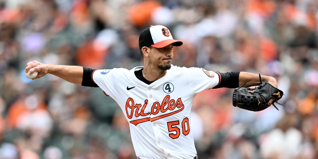 Charlie morton secures second win for orioles