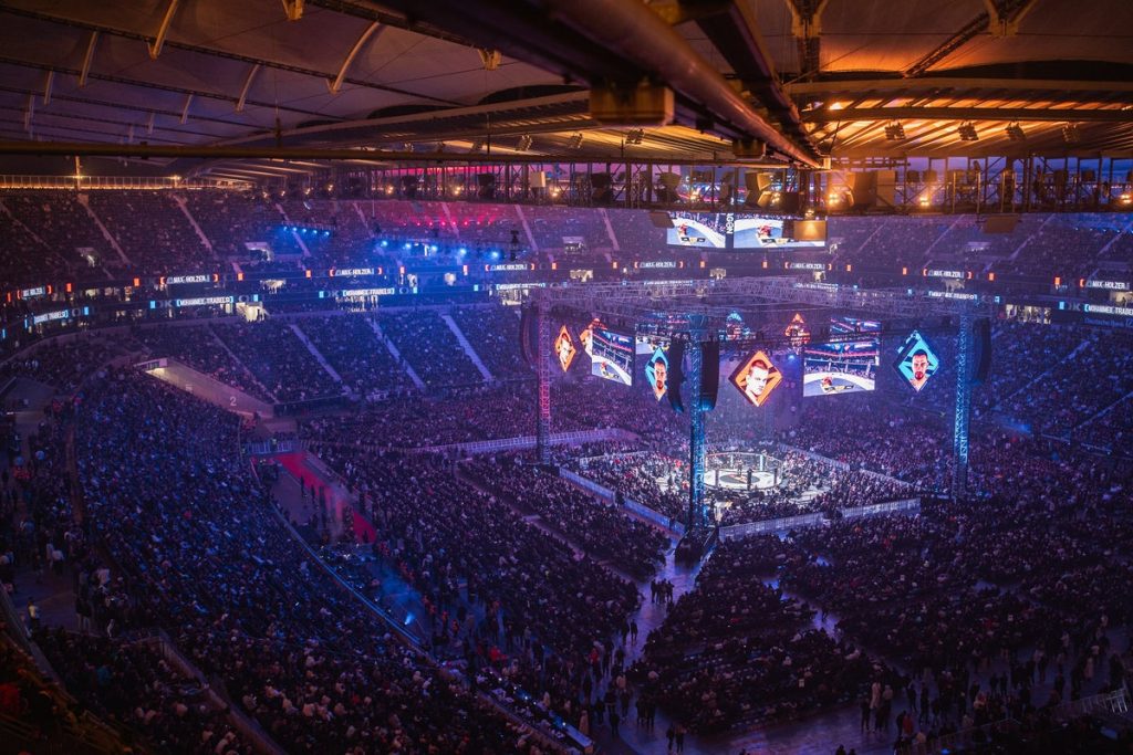 European mma promotion dominates 60,000 seater stadiums ahead of ufc