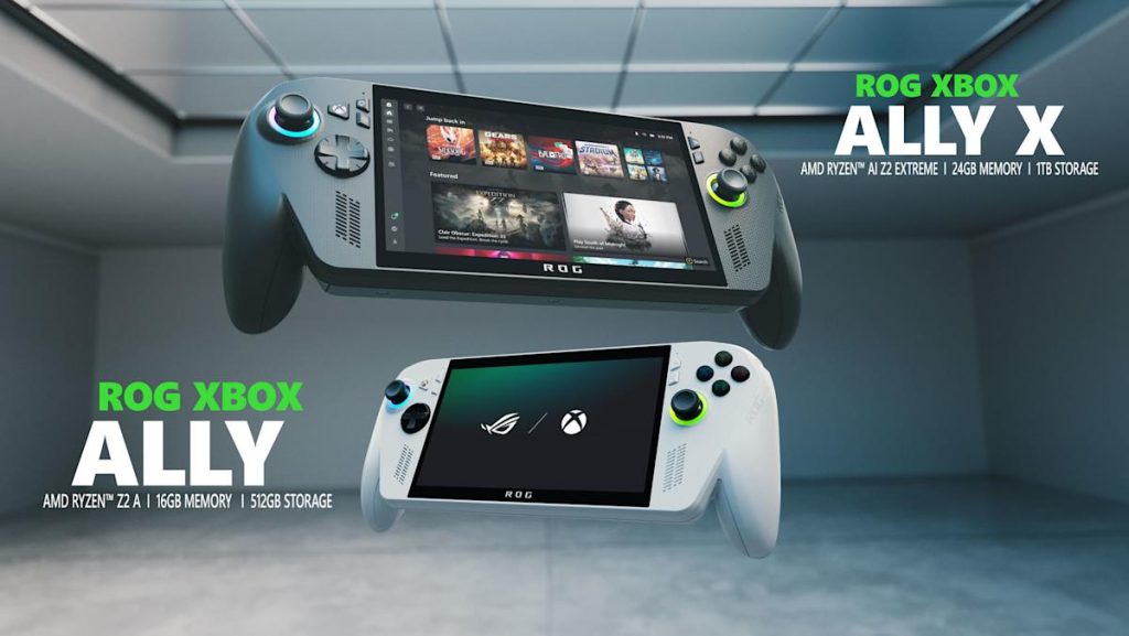 Exciting new handheld gaming device from rog and xbox arriving