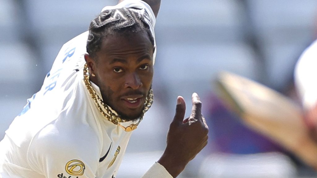 Jofra archer absent from training as england sticks with same