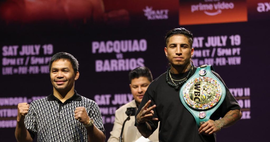 Pacquiao battles barrios, but time is the true opponent