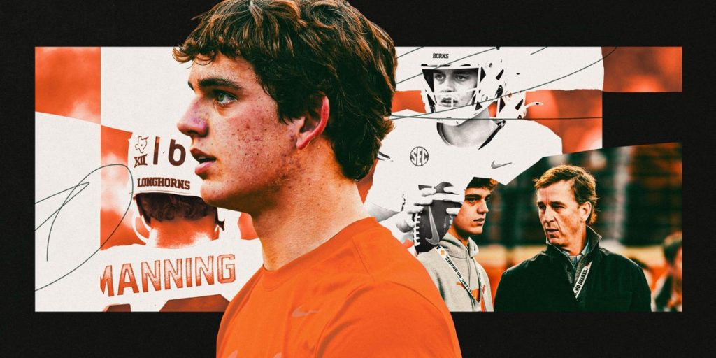 Preparing texas' quarterback for the manning legacy