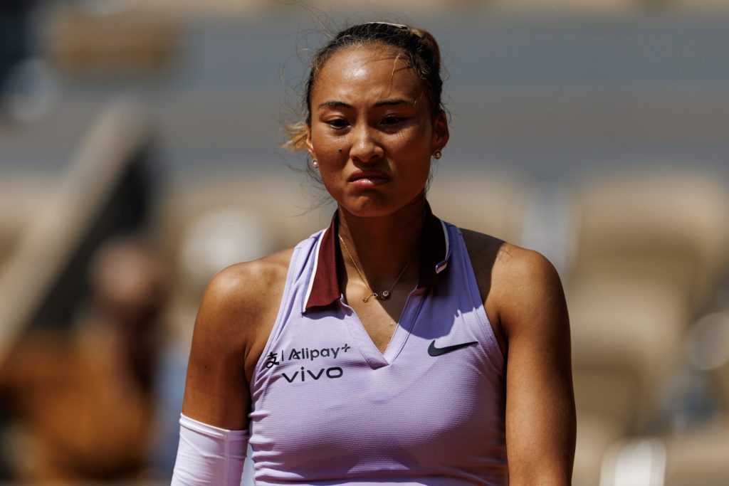 Qinwen zheng reveals major weakness after french open exit