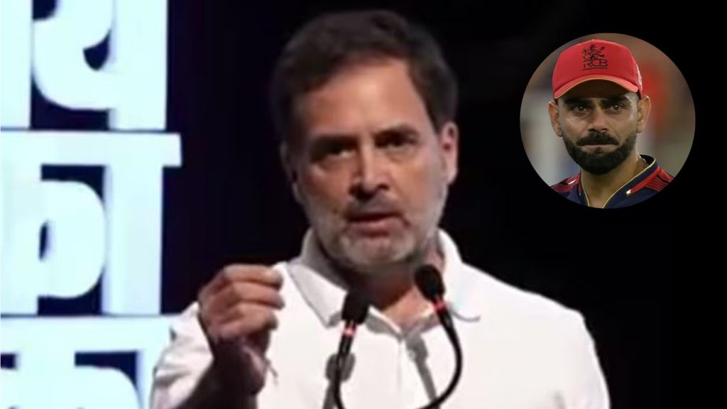 Rahul gandhi's viral throwback post about virat kohli: here's what