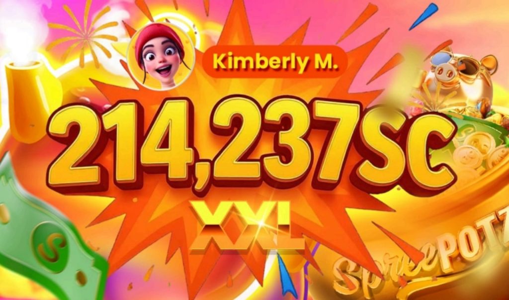 Spree casino celebrates jackpot win of over 214k sweeps coins