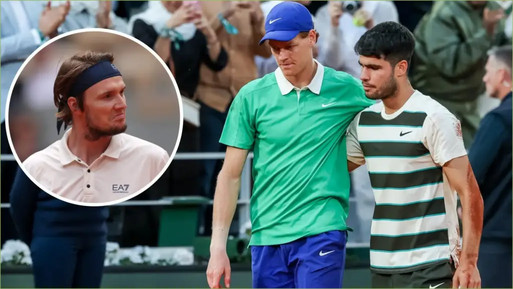 Bublik's vision for sinner and alcaraz at every grand slam