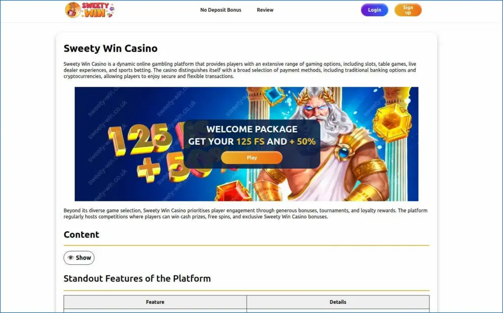 Exploring the Thrills of Sweety Win Casino Games: An In-Depth Gameplay Review Exploring the thrills of sweety win casino games: an in depth