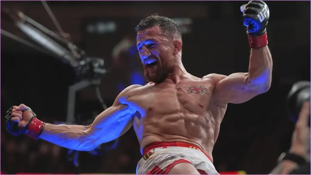 Harrison and Dvalishvili Crowned UFC 316 135-Pound Champions with President Trump in Attendance Harrison and dvalishvili crowned ufc 316 135 pound champions with president