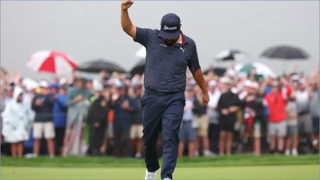 J.j. spaun's dramatic 64 foot birdie secures u.s. open victory at