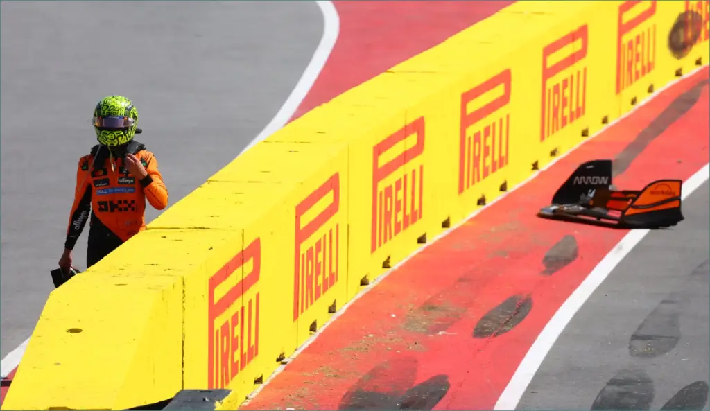 Lando norris misses a chance but opens new possibilities