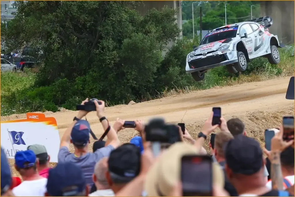Ogier takes charge in wrc rally sardinia after neuville's early
