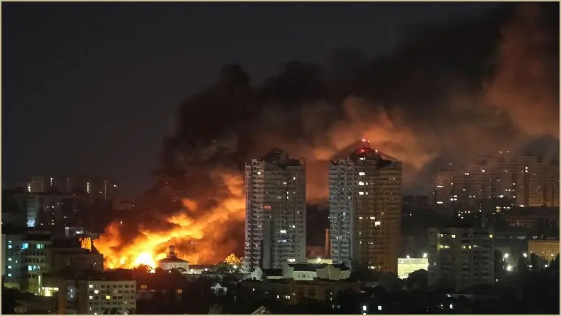 Russia Hits Back with Drone and Missile Strikes Following Ukraine’s Bold Assault on Bomber Fleet Russia hits back with drone and missile strikes following ukraine's
