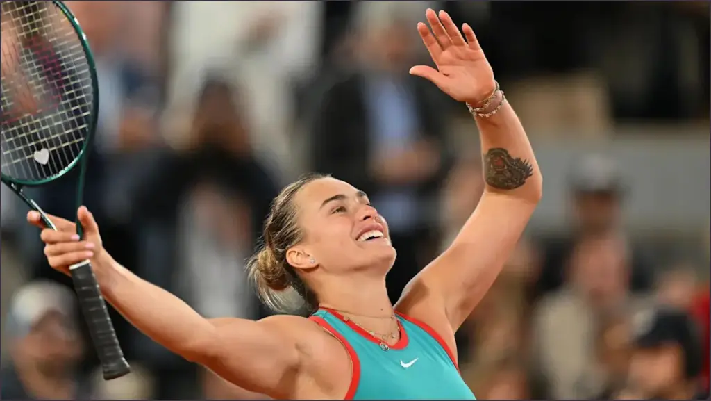 Sabalenka knocks out swiatek to secure french open final spot