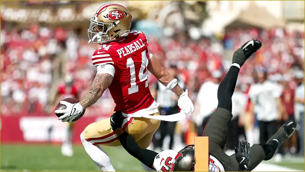 49ers Legend Sees Ricky Pearsall as the Next NFL Sensation 49ers legend sees ricky pearsall as the next nfl sensation
