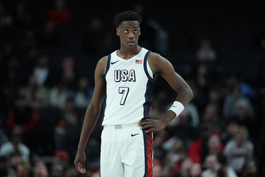 Aj dybantsa shines as potential no. 1 nba pick guides