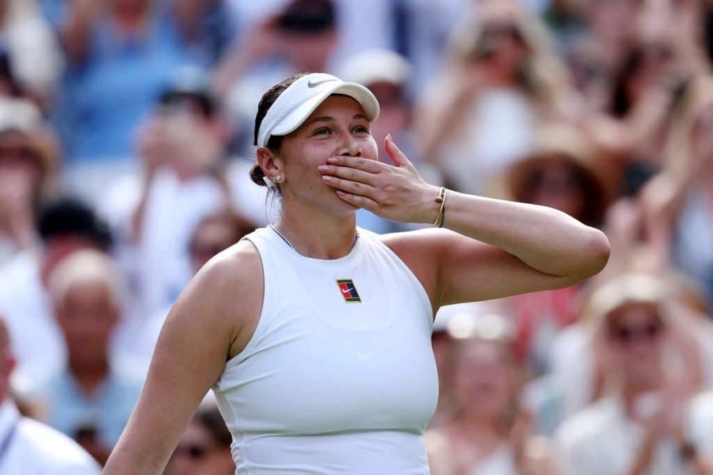 Anisimova shocks sabalenka to make grand slam final debut
