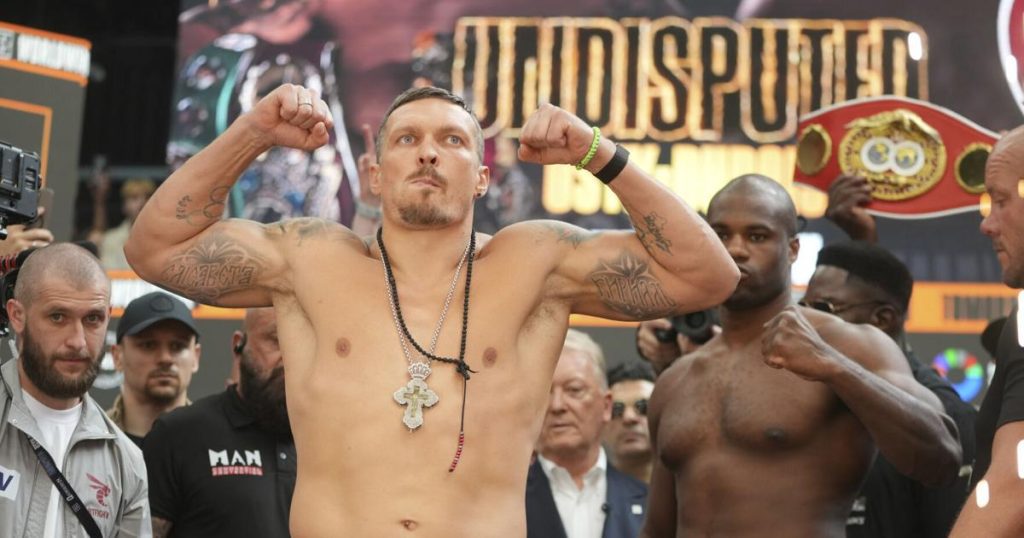 Britain’s boxing showdown: usyk vs dubois