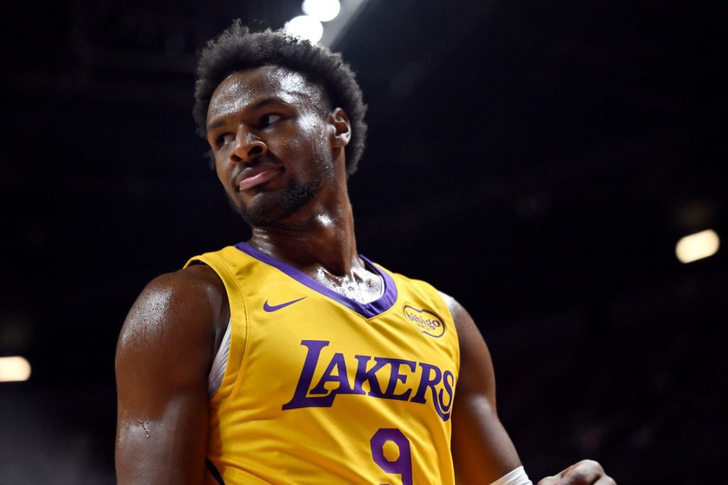 Bronny james: a promising future with the lakers this season