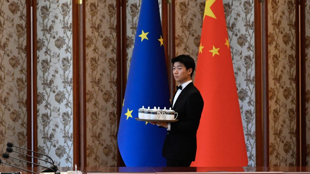 Chinese and eu leaders prepare for key meeting amid u.s.