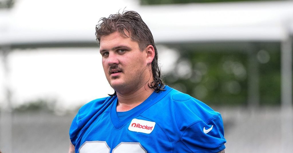 Detroit lions 2025 training camp day 1 highlights: tate ratledge