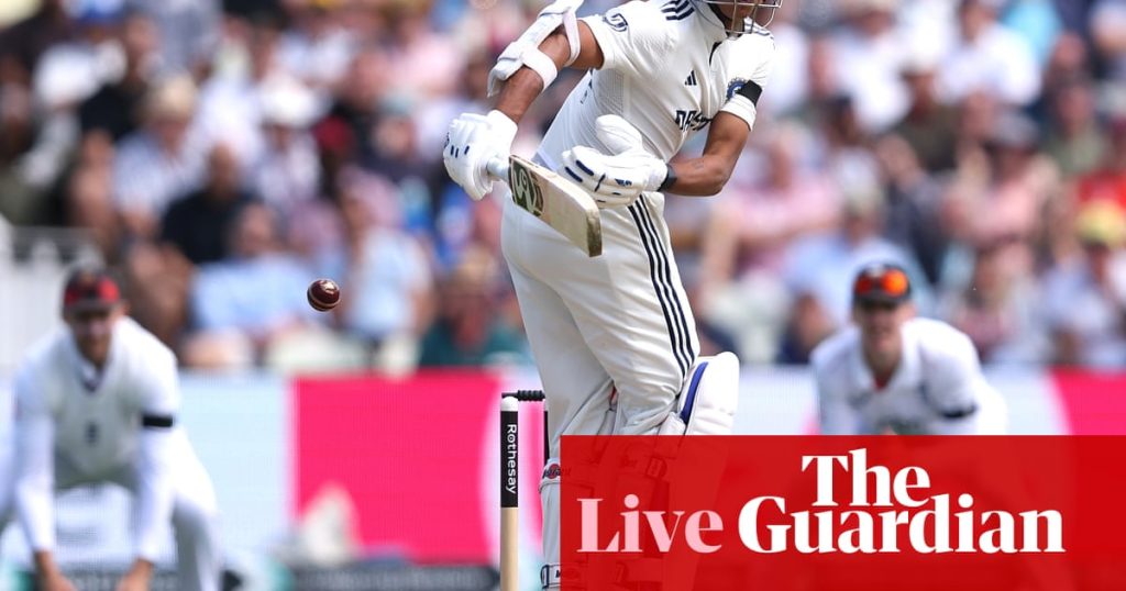 England and india clash in second men's cricket test