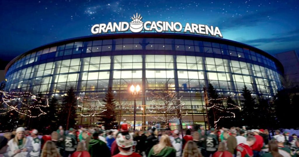 Grand casino secures naming rights for minnesota wild's arena
