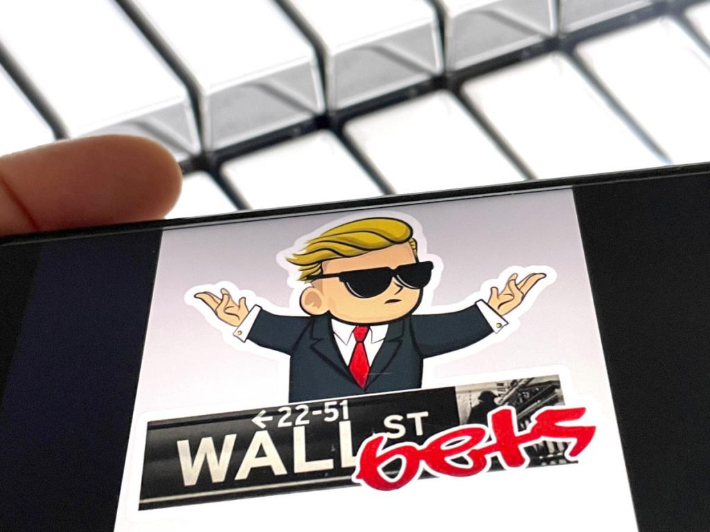 Meme stock surge fuels investor confidence amid record market highs