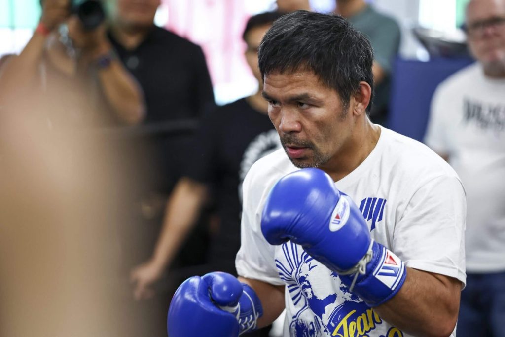 Pacquiao returns to the ring at 46, addresses fight concerns