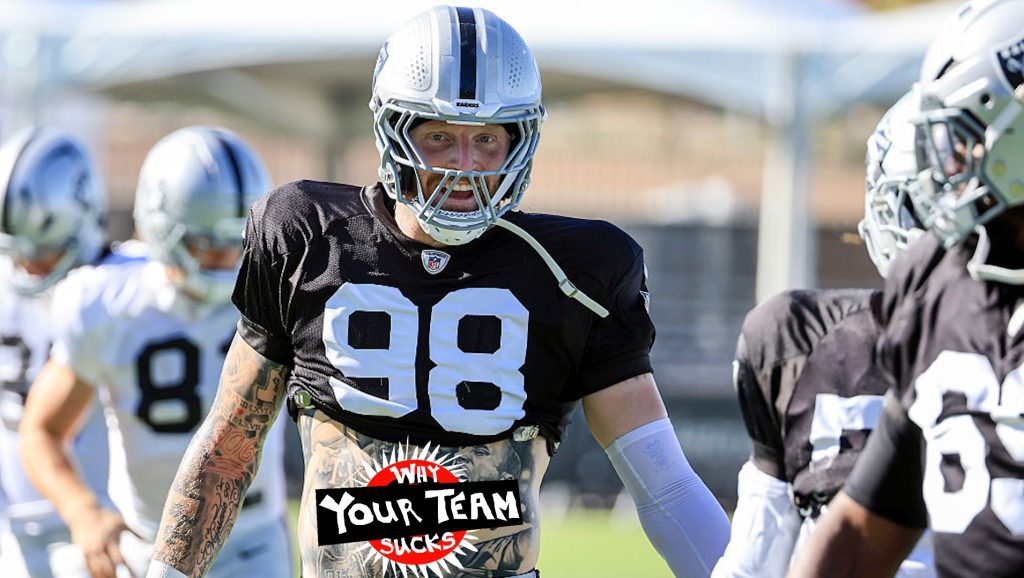 Reasons your team struggles: las vegas raiders edition