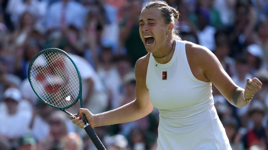 Sabalenka triumphs over siegemund to advance to wimbledon semifinals