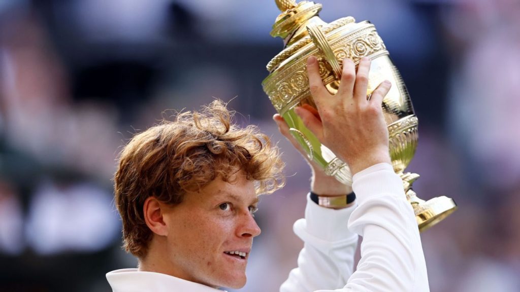 Sinner dominates alcaraz to claim wimbledon title